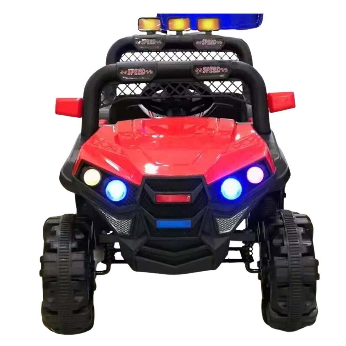 AUCKLAND OUTDOOR - Auto Electrico Infantil Jeep A Batería Control Remoto Rojo
