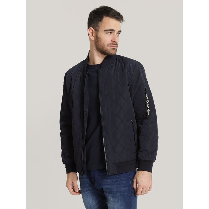 CALVIN KLEIN - Chaqueta Bomber Quilted Azul Calvin Klein