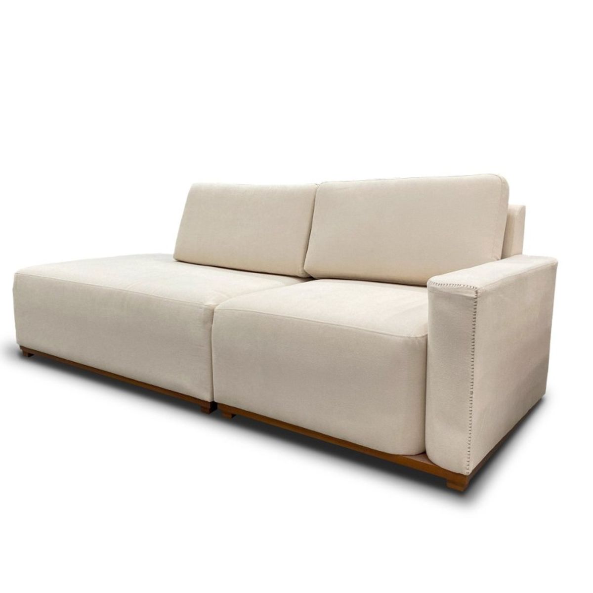 RE DECORA - Sofá Piacenza 2 Cuerpos 232cm Cream