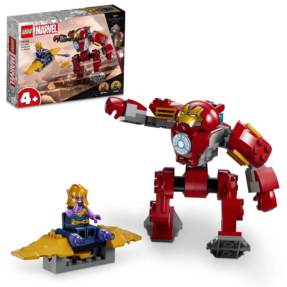 LEGO - LEGO Hulkbuster de Iron Man vs. Thanos - 76263 LEGO