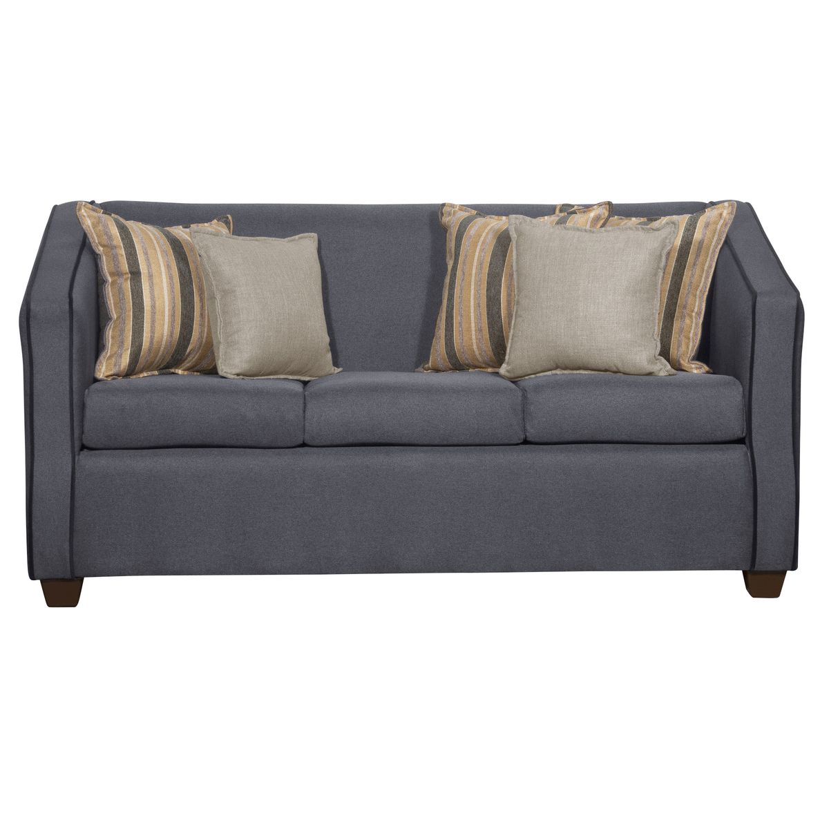 RUZAM MOBEL - JUEGO DE LIVING 3-1-1 VICTORIUS GRIS LINO