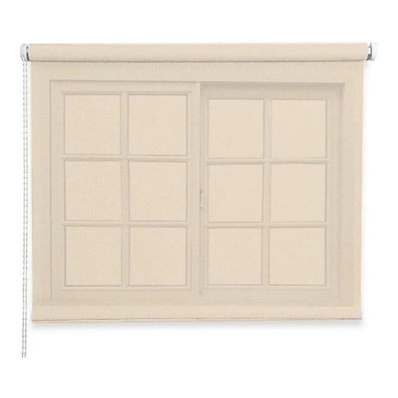 IMPORTCLICK - Cortina Roller Rustica Deluxe 80x160 CM Beige - Beige