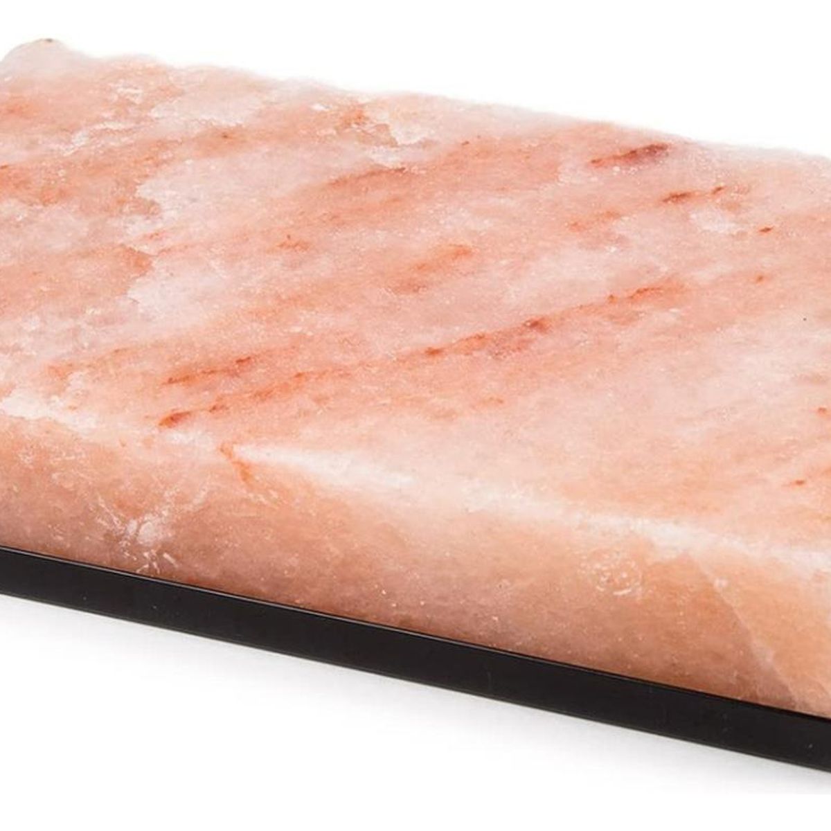 IMPORTCLICK - Tabla Sal Himalaya Con Soporte Metal