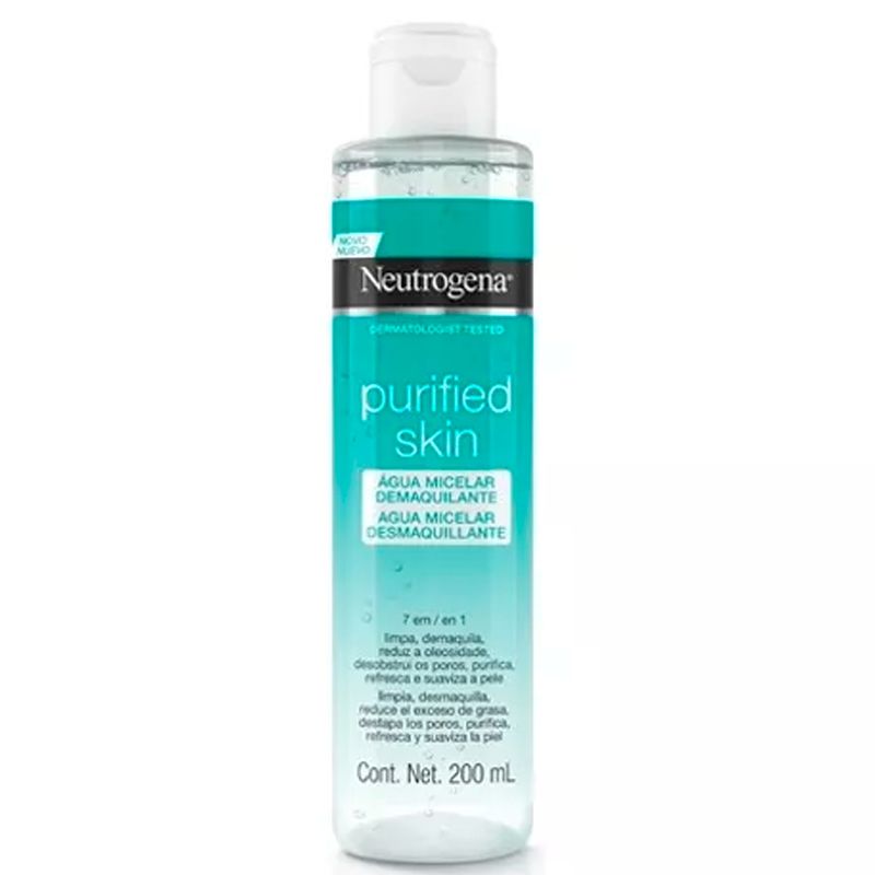 NEUTROGENA - Agua Micelar Neutrogena Purified Skin 7 En 1 X 200 Ml