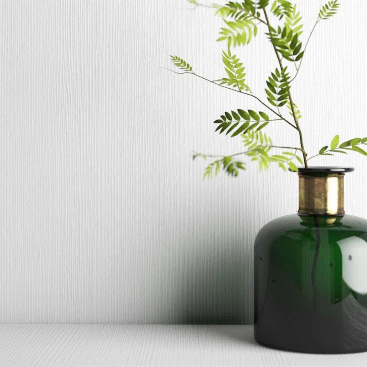 IMPORTCLICK - Set 4 Repisas Flotantes Rectas Soporte Blanco 2 De 40 cm y 2 De 60 cm