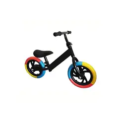 IMPORTCLICK - Bicicleta Equilibrio Sin Pedales Infantil Aprendizaje Negra