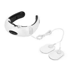 IMPORTCLICK - Electro Estimulador Masajeador Cuello Cervical 2 Electrodos - Blanco