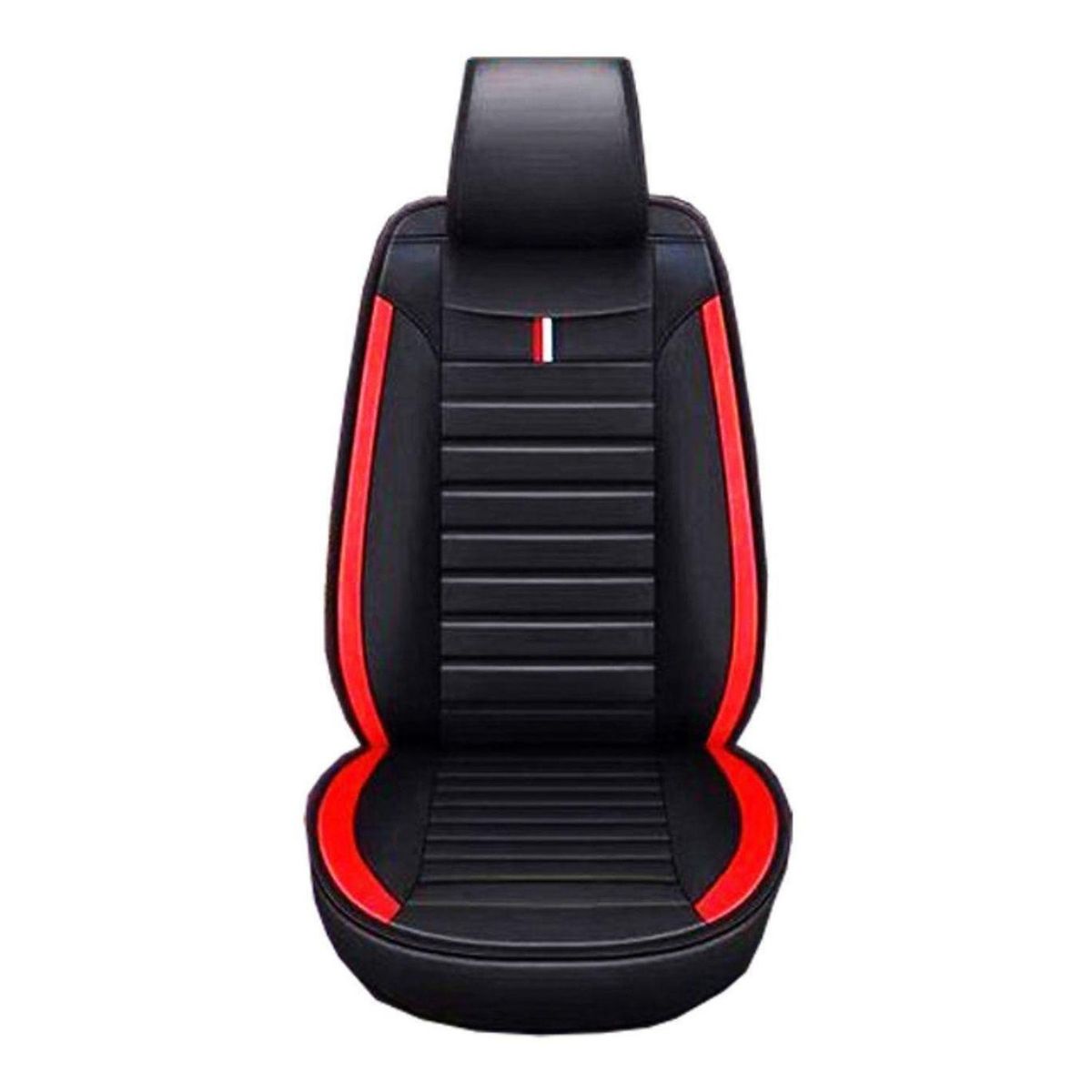 IMPORTCLICK - Funda Asiento Auto Deluxe Eco Cuero Milán Rojo - Rojo