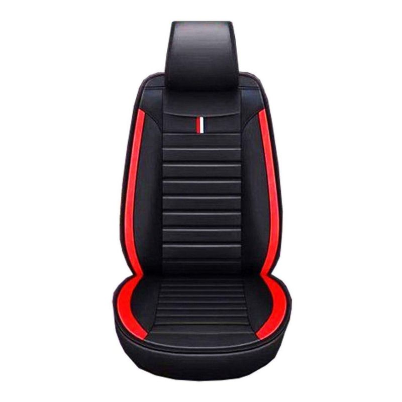 IMPORTCLICK - Funda Asiento Auto Deluxe Eco Cuero Milán Rojo - Rojo