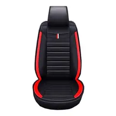 IMPORTCLICK - Funda Asiento Auto Deluxe Eco Cuero Milán Rojo - Rojo