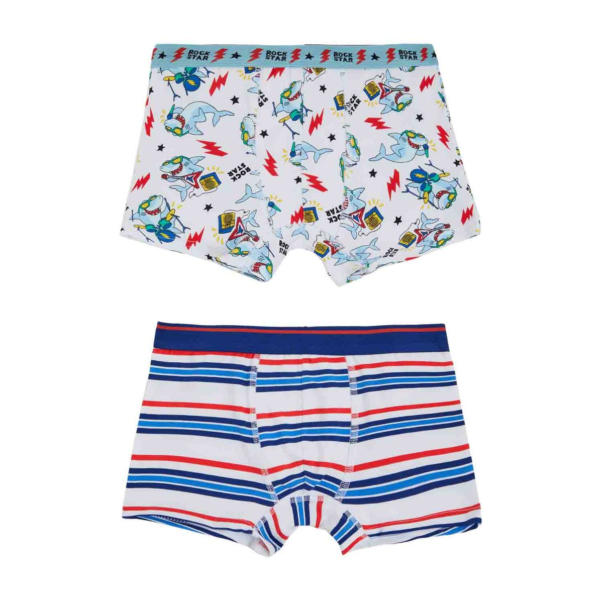 FASHION'S PARK - Boxer Niño Bipack Liso Rapport Calipso Fashion's Park