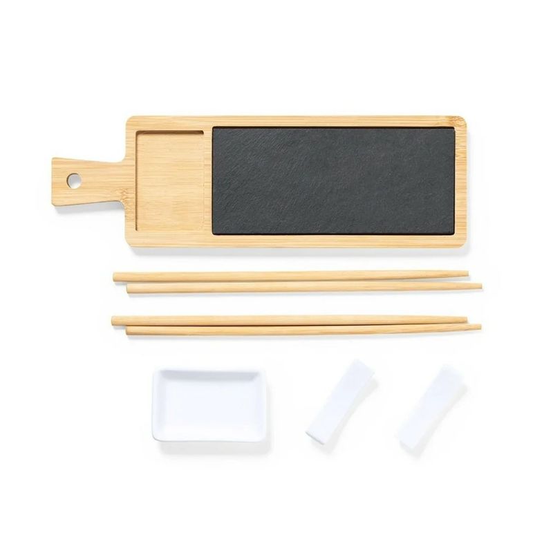 IMPORTCLICK - Set Sushi Premium 6 Piezas Bambú Gunkan IMPORTCLICK