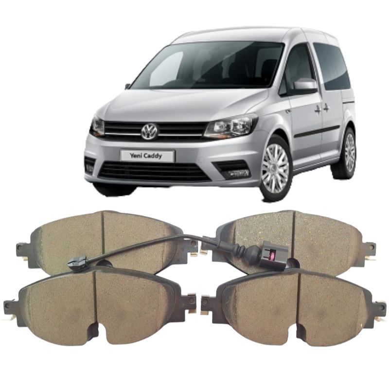 VOLKSWAGEN - Volkswagen Caddy 2.0 TDI Pastilla Freno 2018
