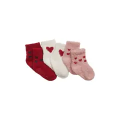 GAP - Calcetines Pack-3 Cómodos Unisex Bebé Multicolor