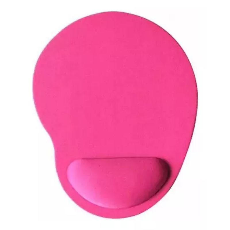 GENERICO - Mouse Pad De Silicona Con Soporte De Muñeca Rosado