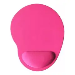 GENERICO - Mouse Pad De Silicona Con Soporte De Muñeca Rosado