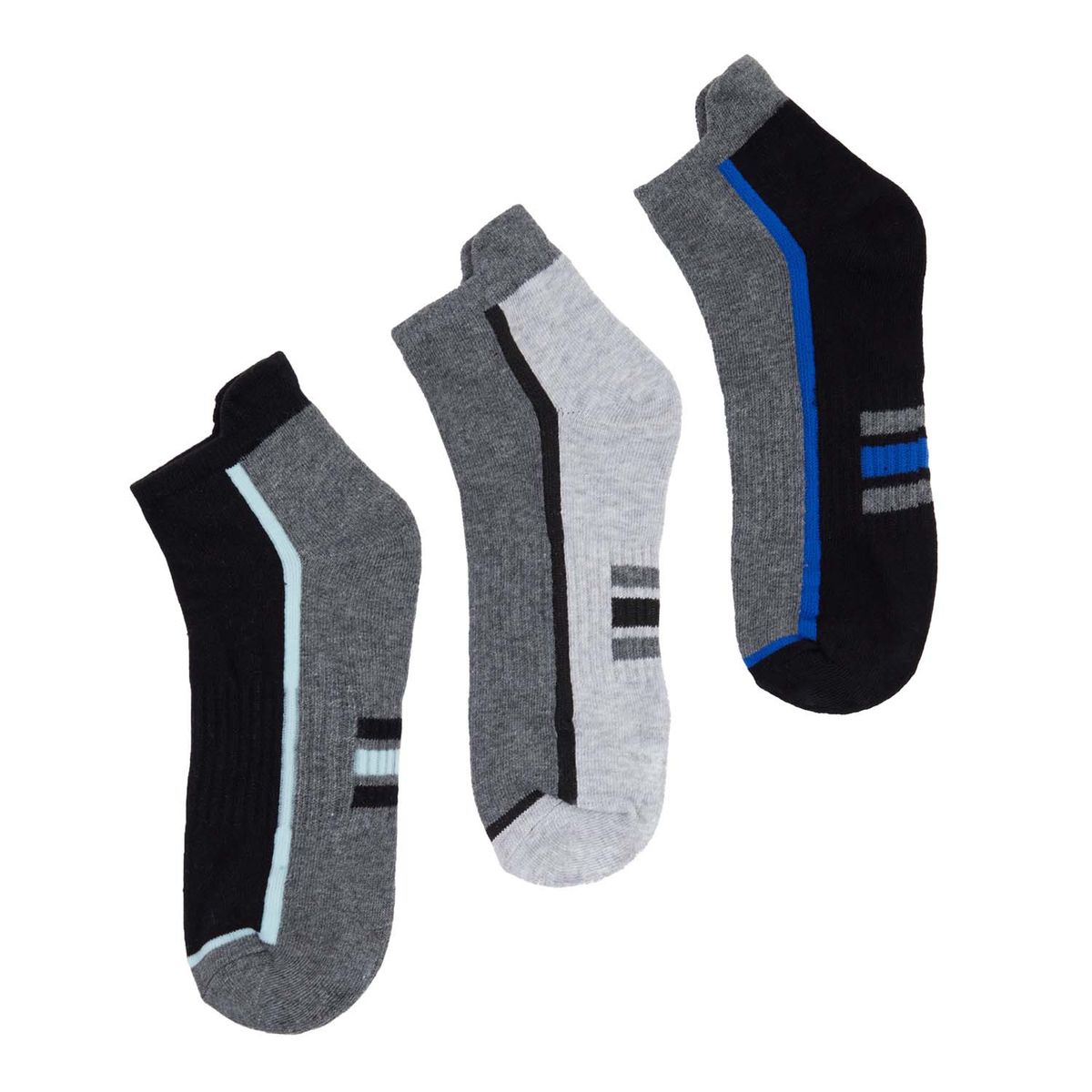 FASHION'S PARK - Calceta Hombre Tripack Deportiva Azul Fashion's Park