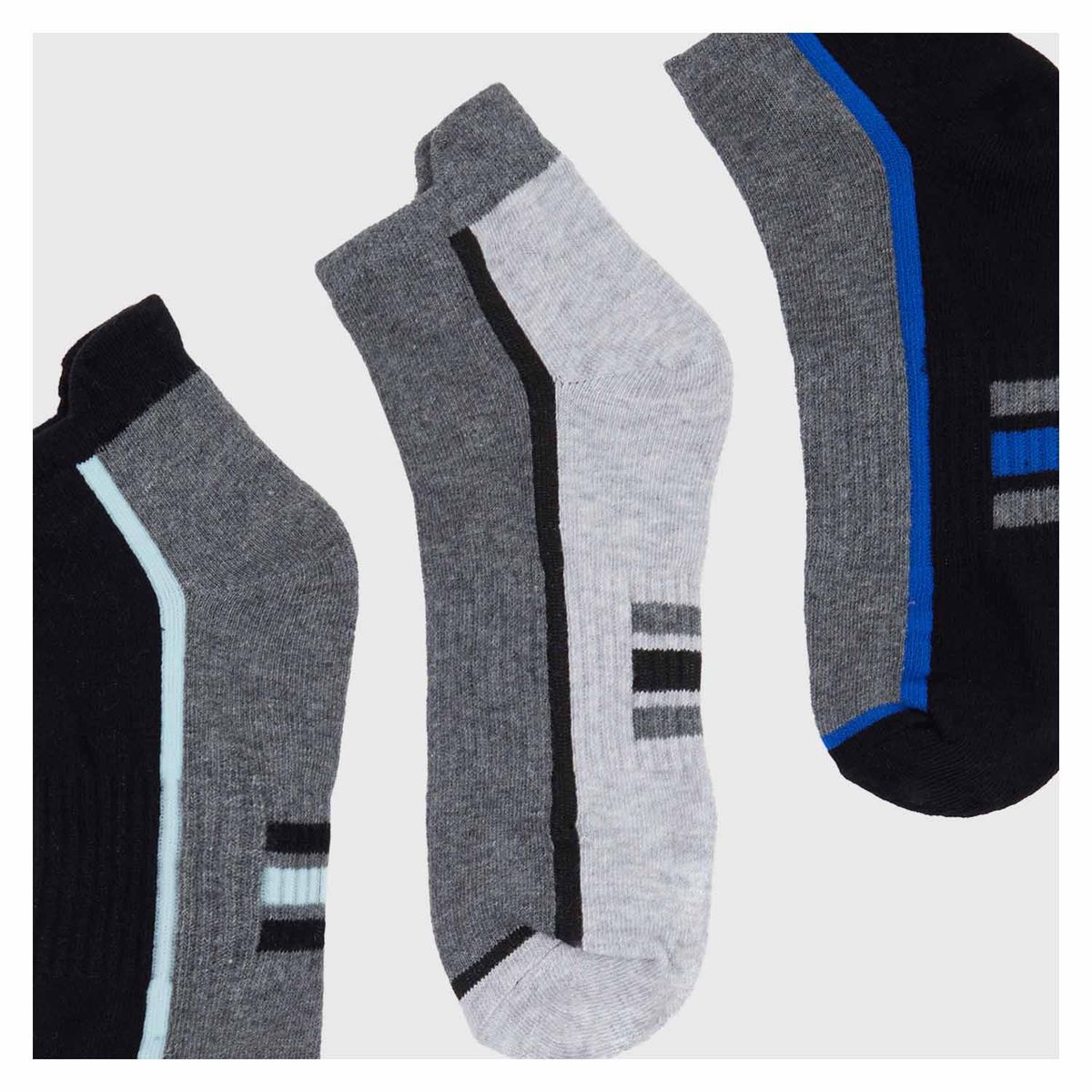 FASHION'S PARK - Calceta Hombre Tripack Deportiva Azul Fashion's Park