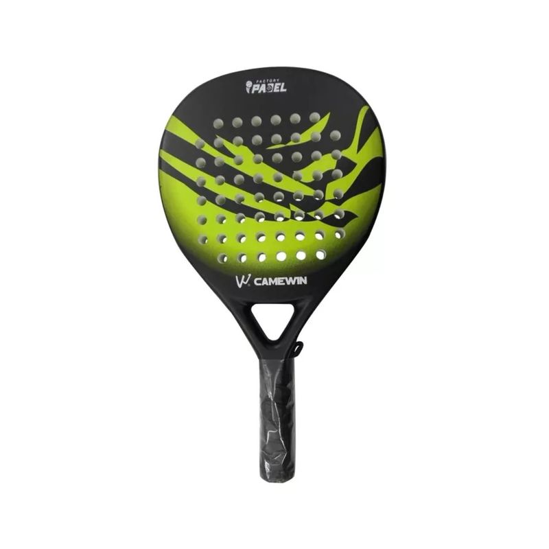 IMPORTCLICK - Pala Pádel Híbrido Carbón Fibra 38 MM + Bolso Deporte Verde IMPORTCLICK
