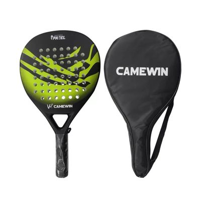 Imagen 2 del producto Pala Pádel Híbrido Carbón Fibra 38 MM + Bolso Deporte Verde