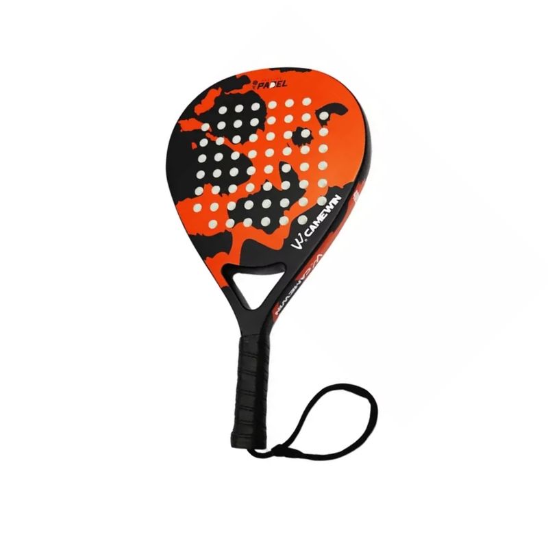 IMPORTCLICK - Pala Pádel Carbono Híbrido 38MM + Bolso Deporte Rojo IMPORTCLICK