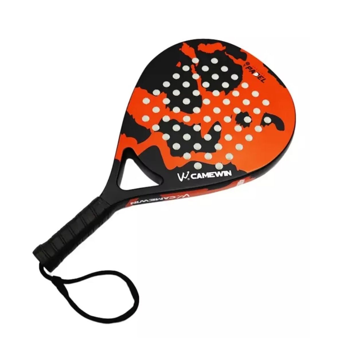 IMPORTCLICK - Pala Pádel Carbono Híbrido 38MM + Bolso Deporte Rojo IMPORTCLICK