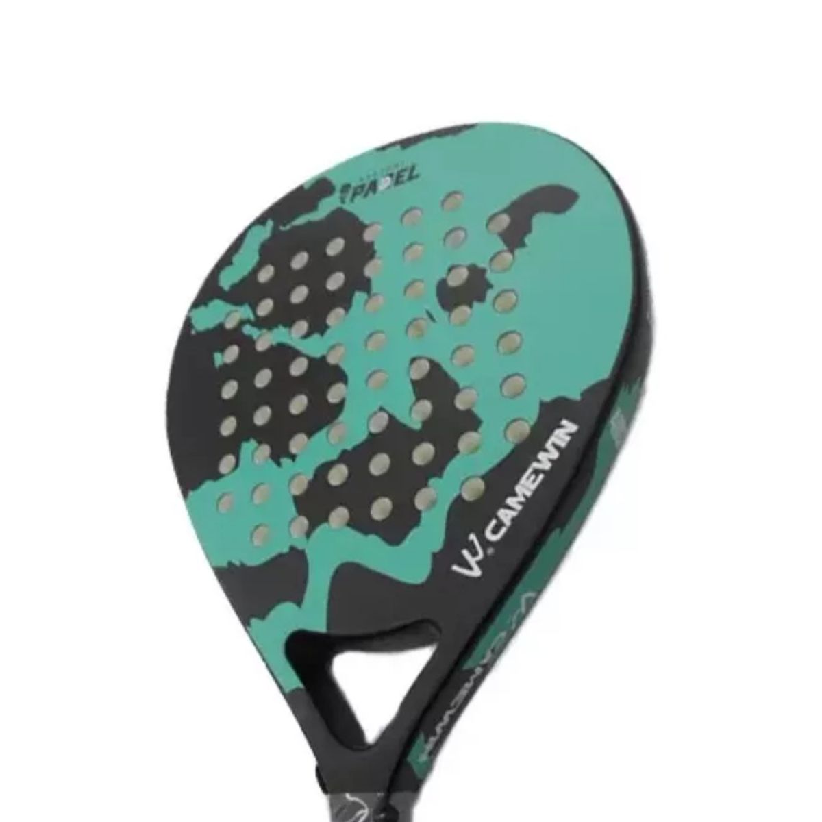 IMPORTCLICK - Pala Pádel Carbono Híbrido 38MM + Bolso Deporte Turquesa IMPORTCLICK