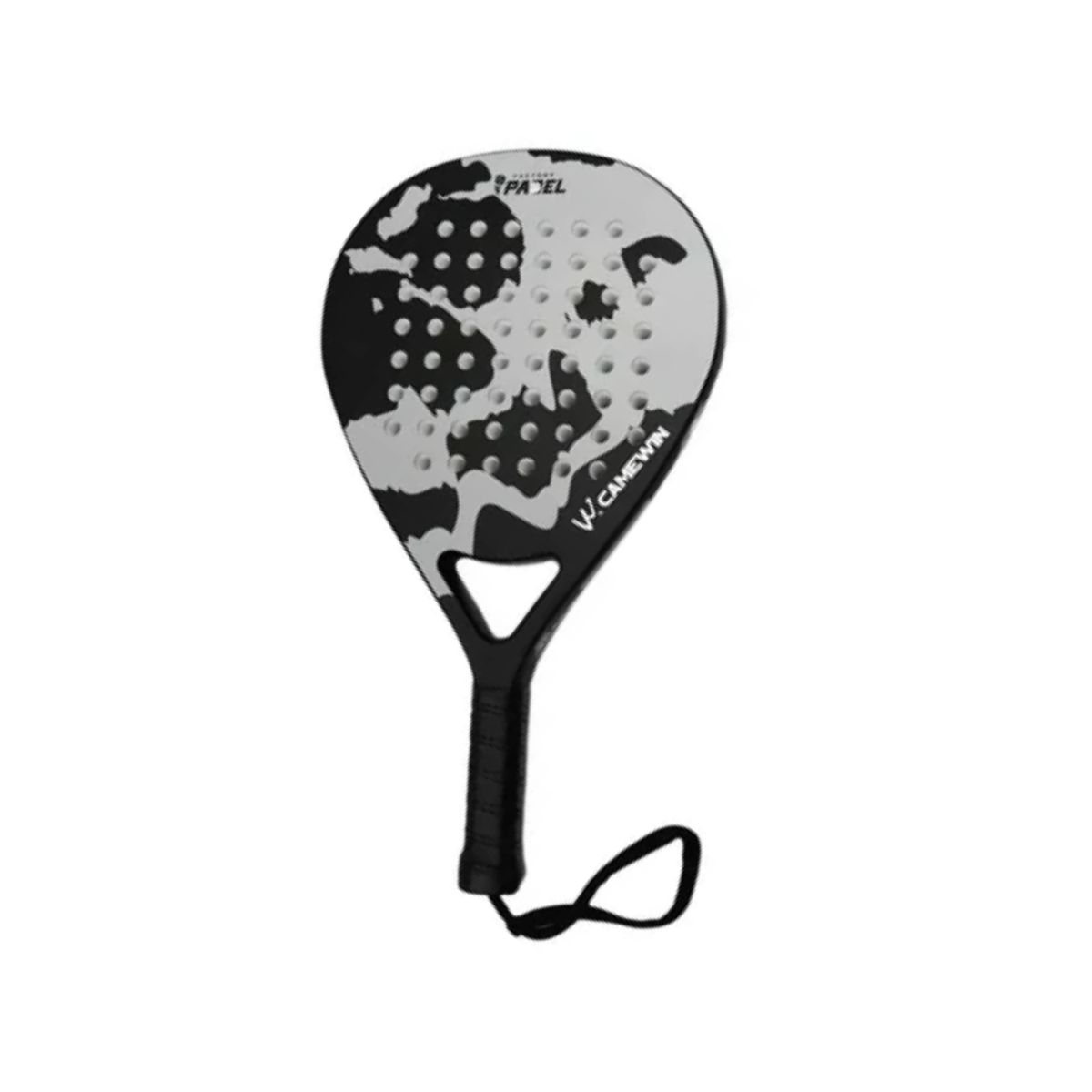 IMPORTCLICK - Pala Pádel Carbono Híbrido 38MM + Bolso Deporte Gris IMPORTCLICK