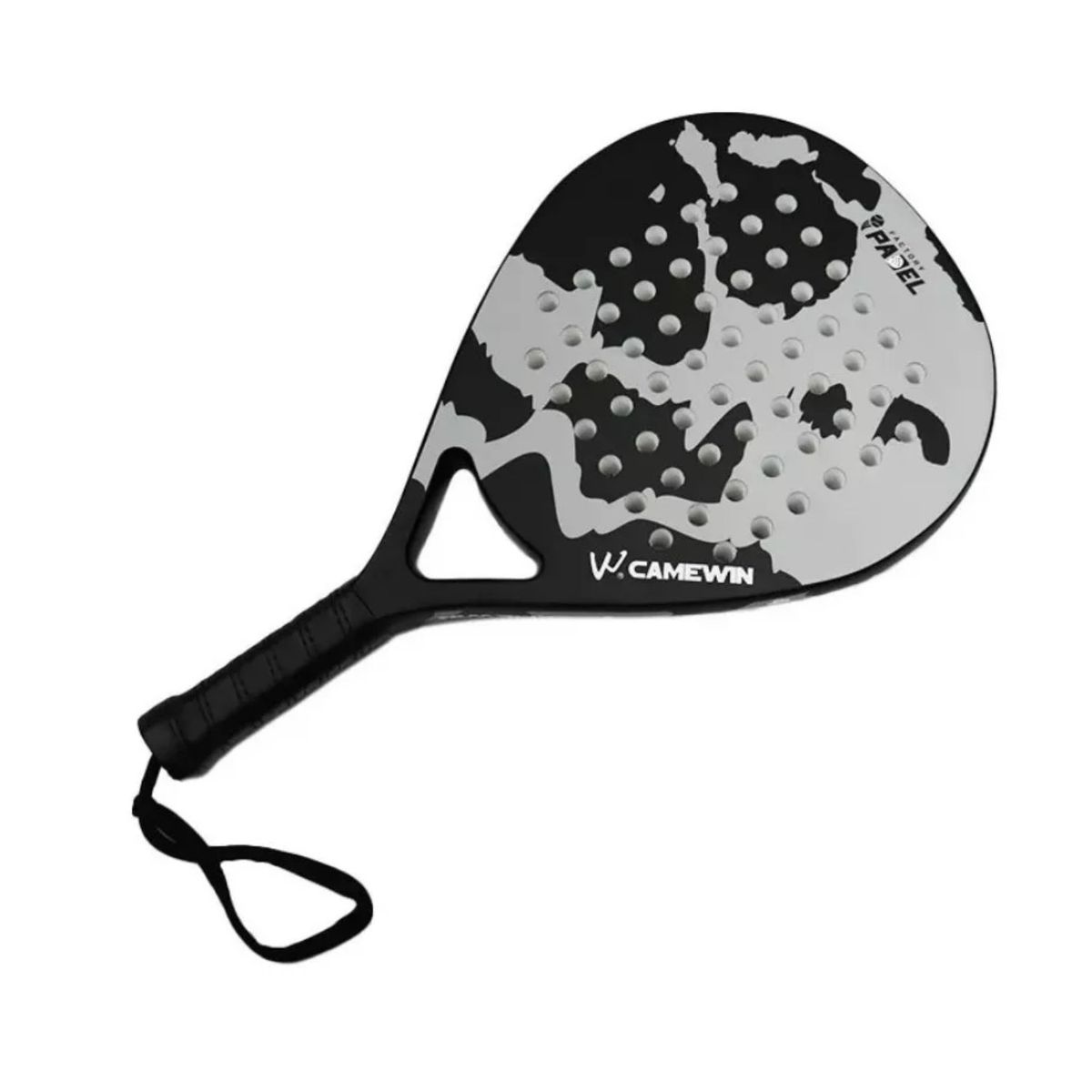 IMPORTCLICK - Pala Pádel Carbono Híbrido 38MM + Bolso Deporte Gris IMPORTCLICK