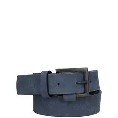 PANAMA JACK - Cinturón Cuero Hombre Azul