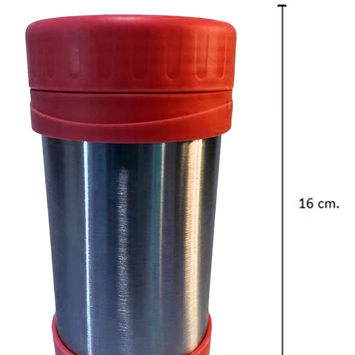 IMPORTCLICK - Termo Comida Acero Inoxidable 500 ML Rojo - Rojo