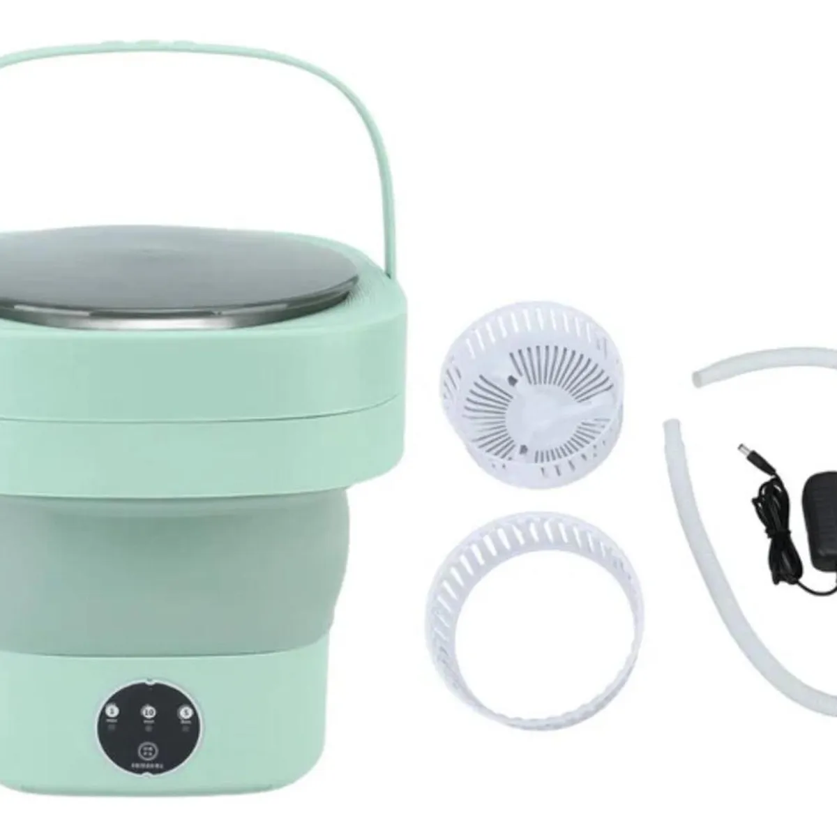 IMPORTCLICK - Lavadora Portátil Plegable Alta Velocidad 6.5L Azul