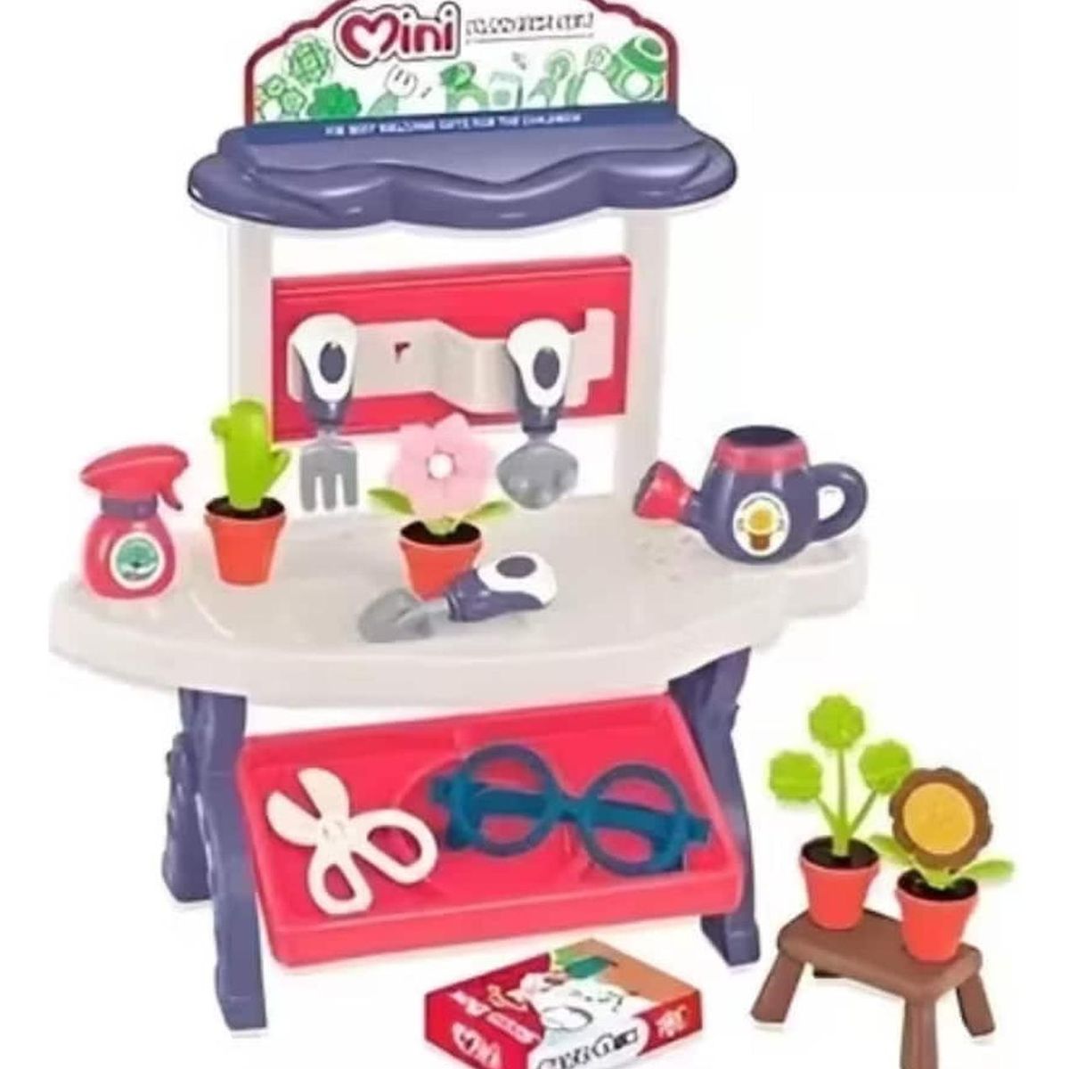 IMPORTCLICK - Mini Set Armable Jardín Didáctico Infantil 40x16x35 CM