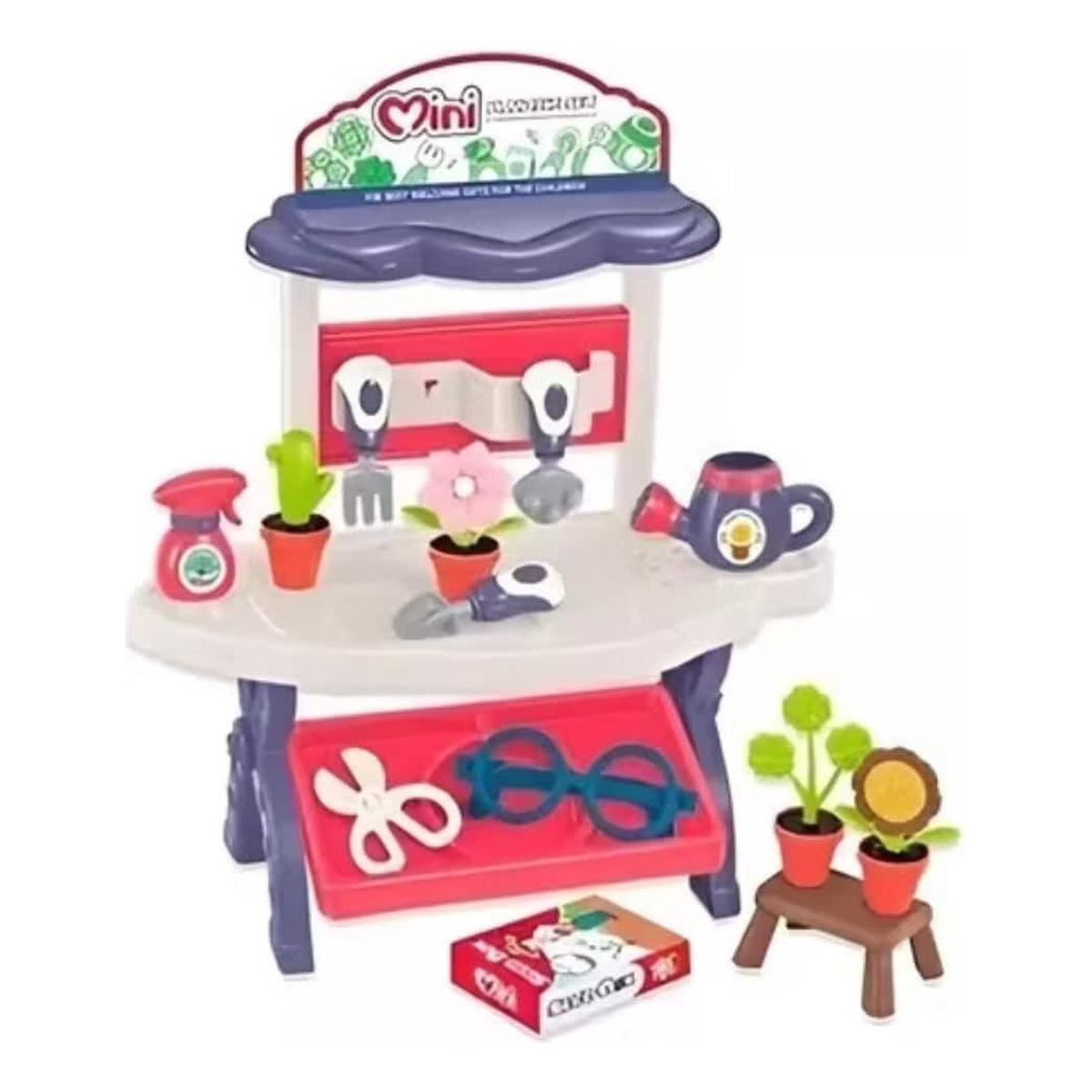 IMPORTCLICK - Mini Set Armable Jardín Didáctico Infantil 40x16x35 CM