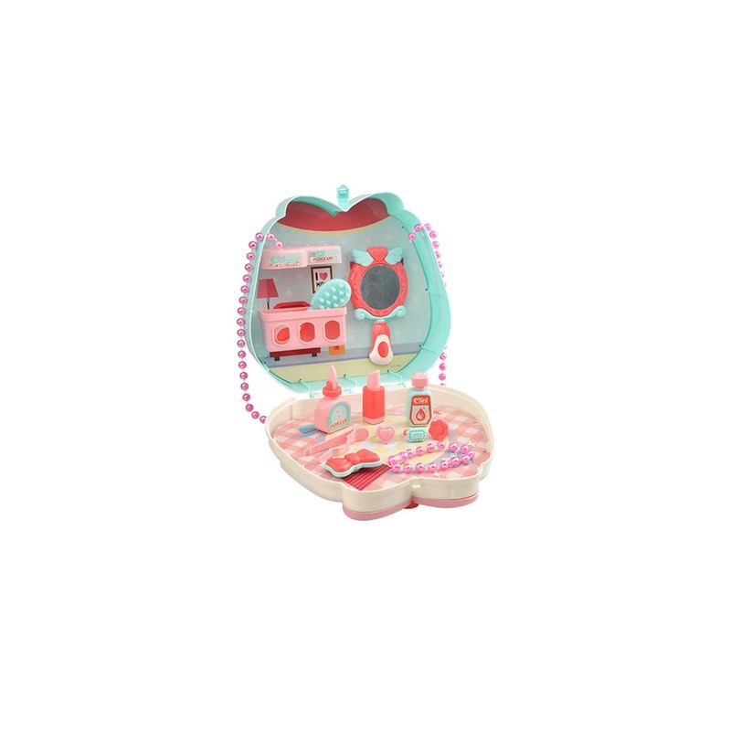 IMPORTCLICK - Kit Bolso Mini Maquillaje Infantil Aprendizaje 16 Piezas