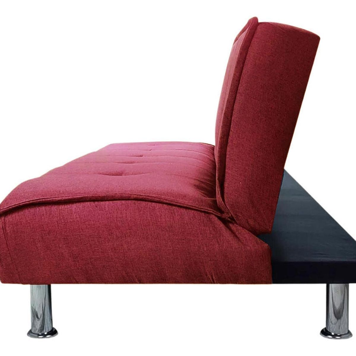 IMPORTCLICK - Futón Sofá Cama Ajustable 170x50x40 CM Burdeo - Burdeos