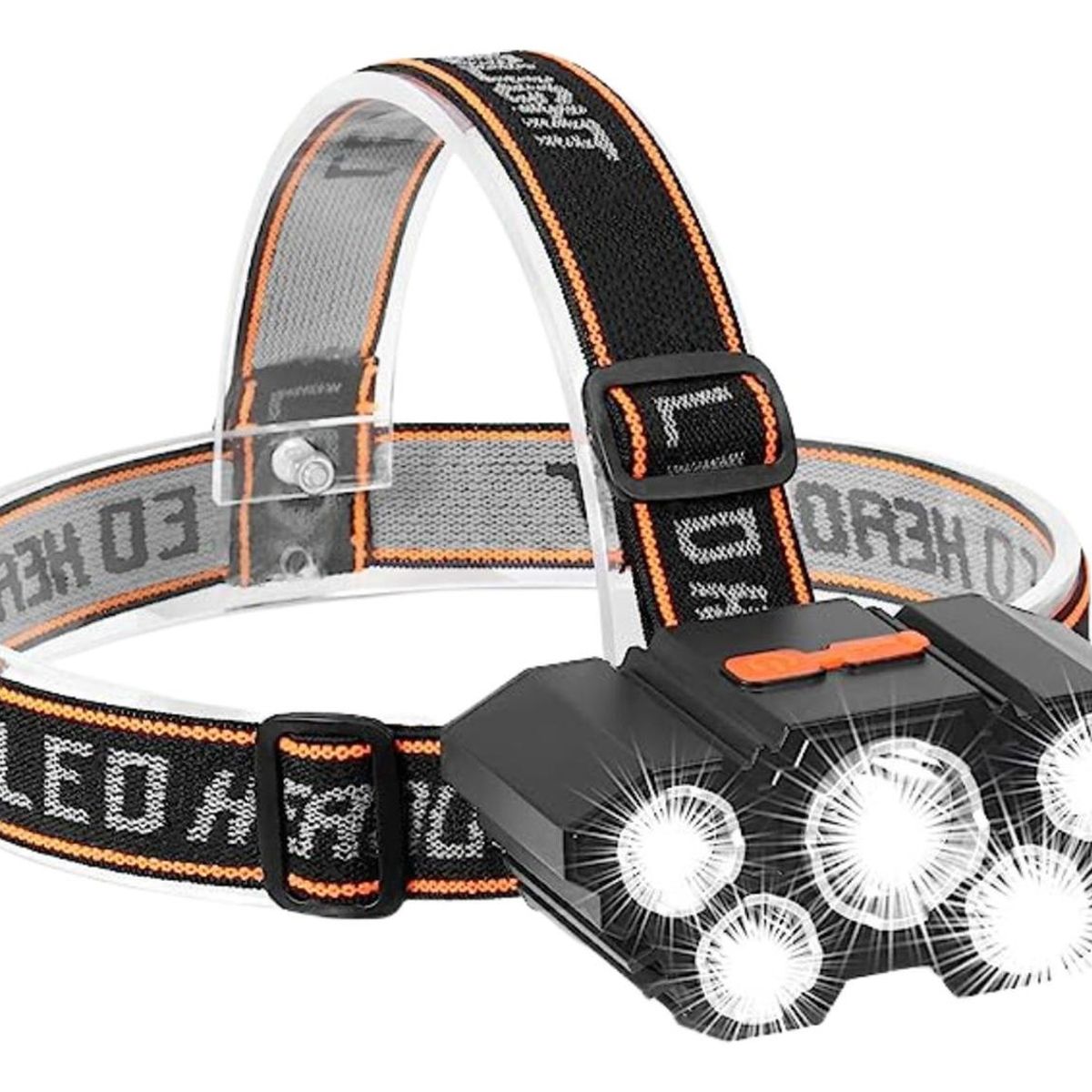 IMPORTCLICK - Linterna Cabeza Frontal LED Recargable Alta Potencia 4 Modo
