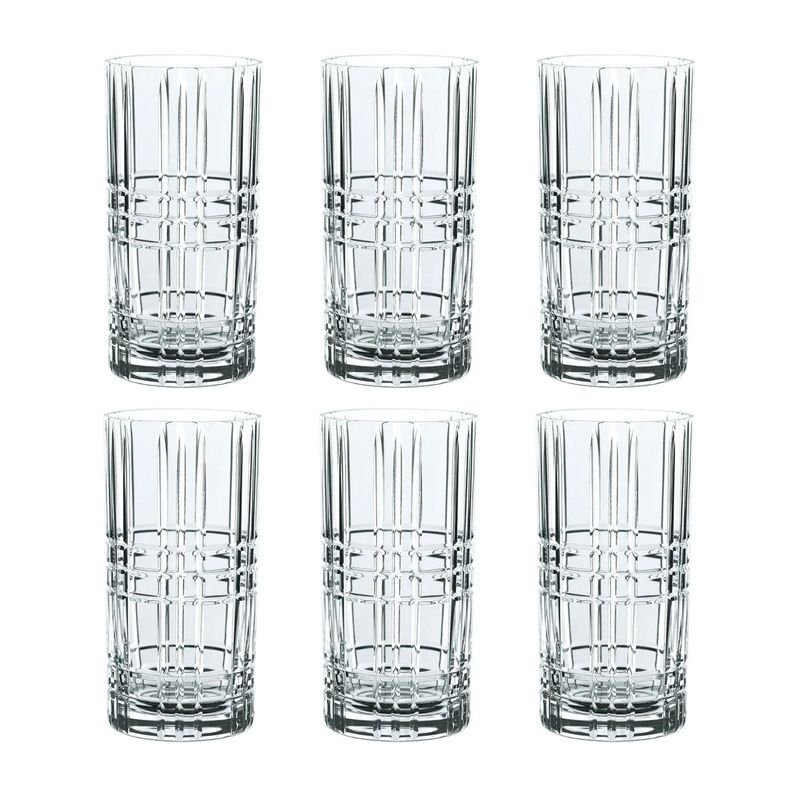 IMPORTCLICK - Set 6 Vasos Vidrio Ceuta 350 ML