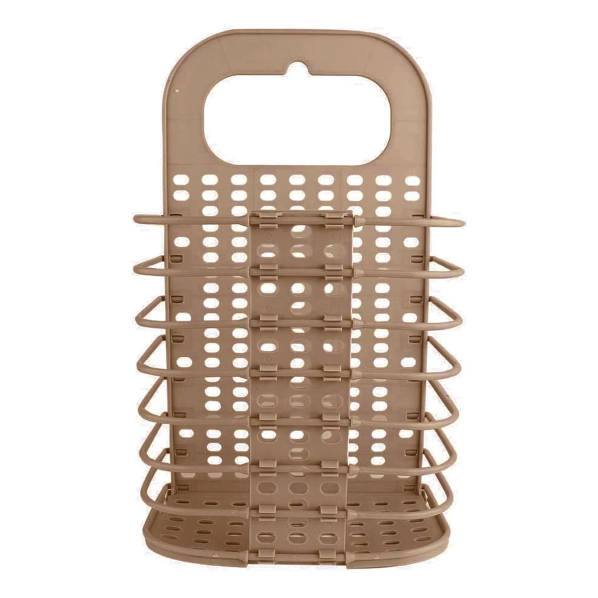 IMPORTCLICK - Cesta Baño Lavandería Plegable Café 46x27x15 CM - Café