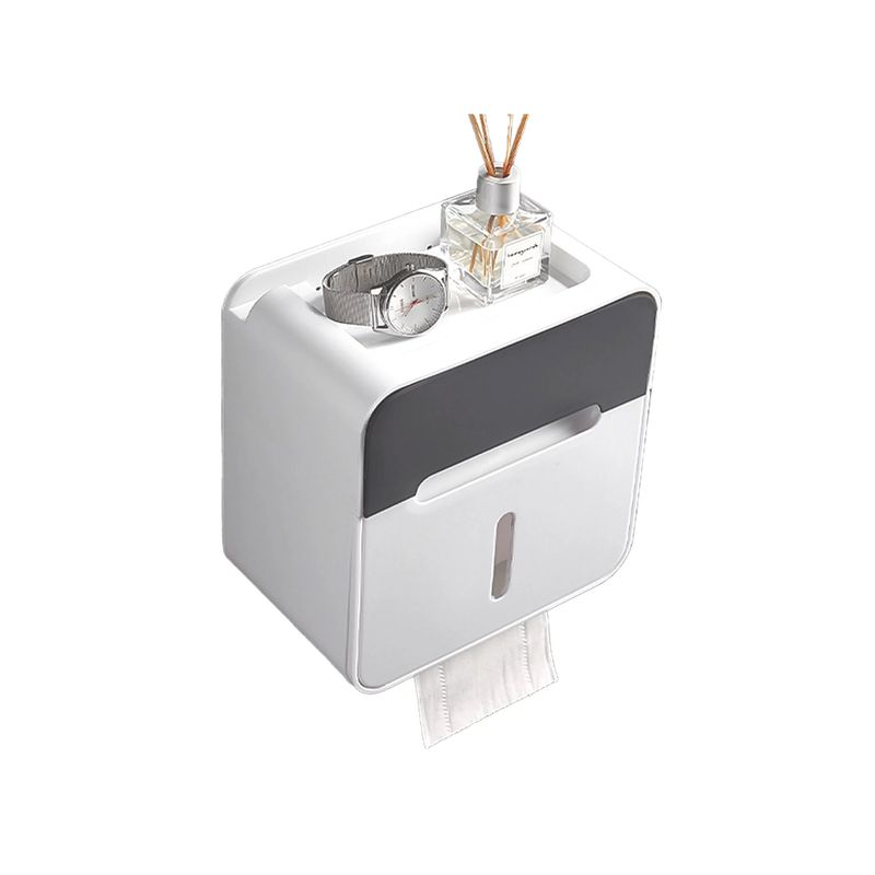 IMPORTCLICK - Dispensador Organizador Papel Higiénico Pañuelos Gris - Gris