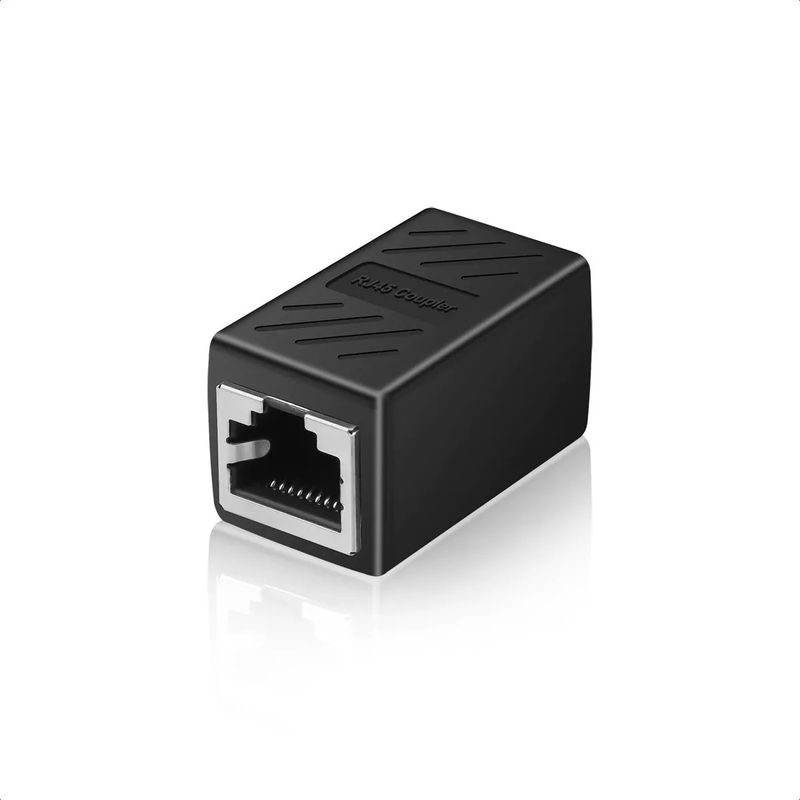 GENERICO - Copla Unión Cat6/7 Hembra/hembra. Unión Cable Red 1000 Mbps