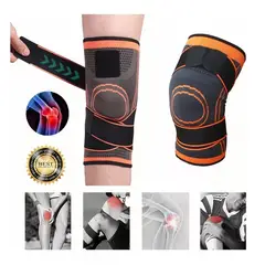 GENERICO - Rodillera Venda Elástica Soporte Compresion Velcro Rodilla