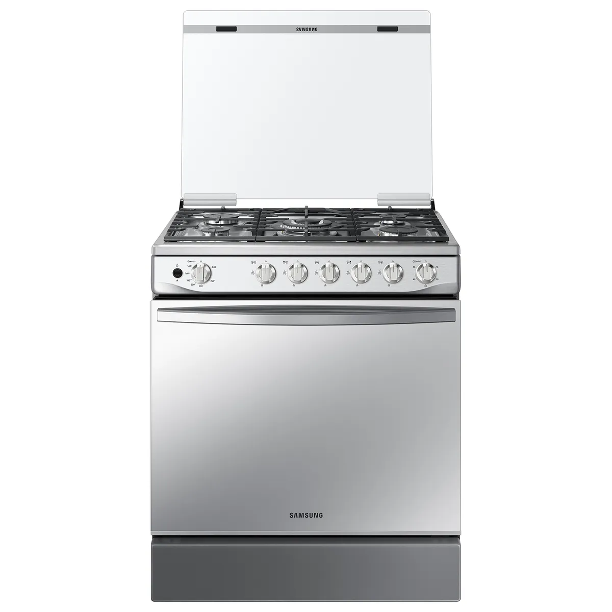 SAMSUNG - Cocina a Gas con 5 quemadores con quemador de triple potencia