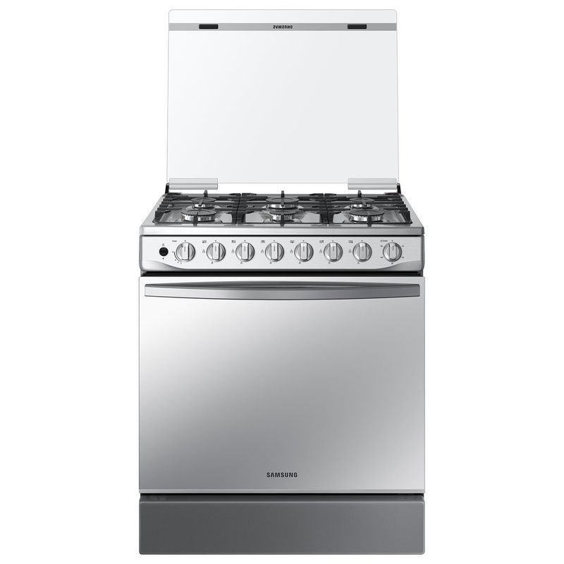 SAMSUNG - Cocina a Gas con 6 quemadores rápidos y semi rápidos