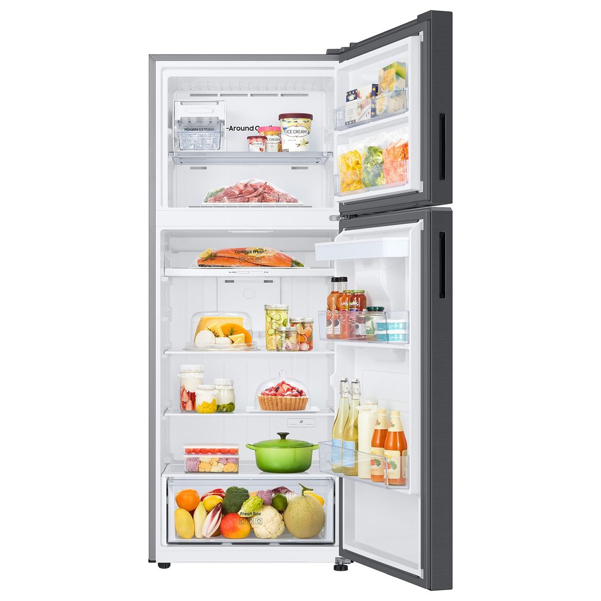 SAMSUNG - Refrigerador Top Mount Freezer 407L Space Max