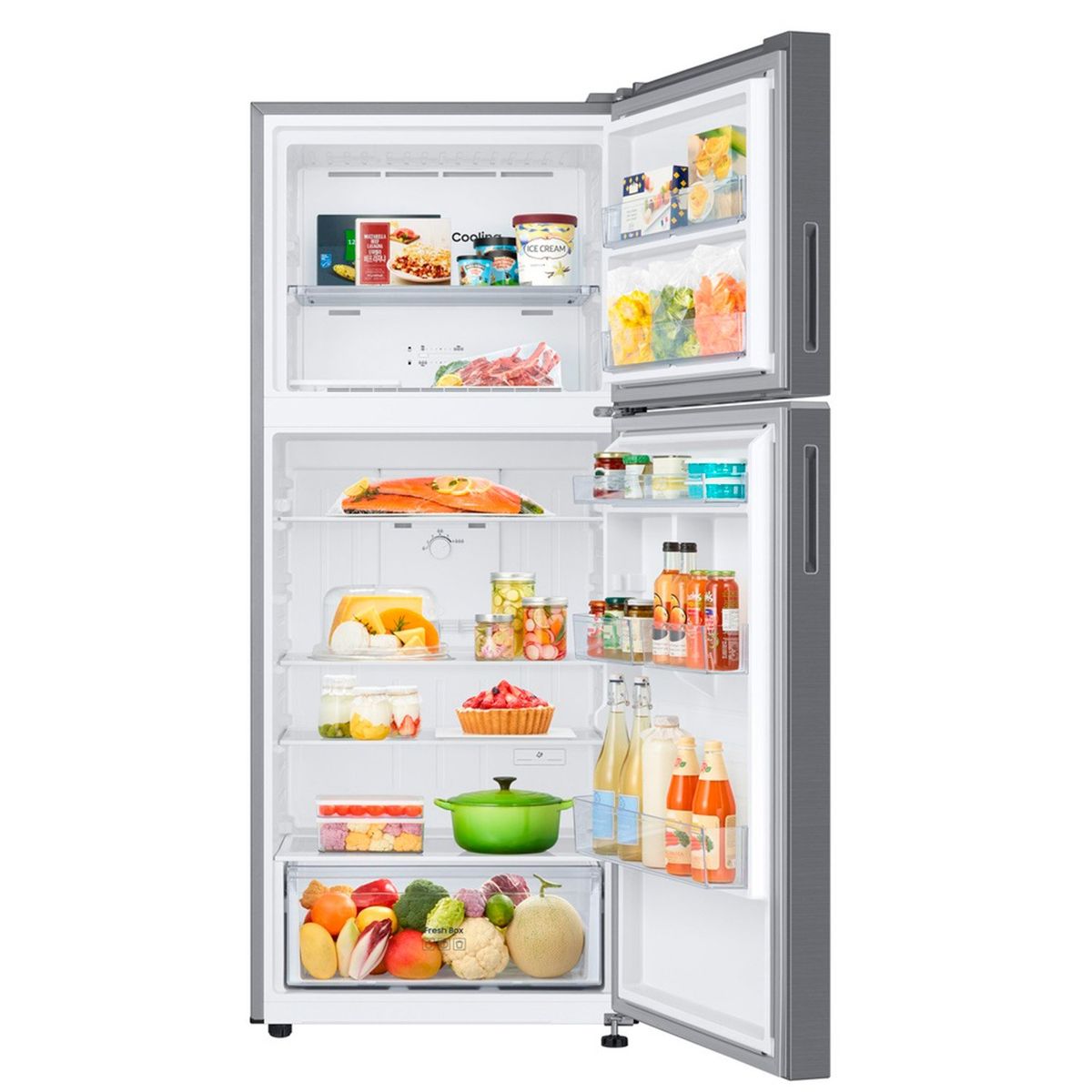 SAMSUNG - Refrigerador Top Mount Freezer 391 L con Deodorizador