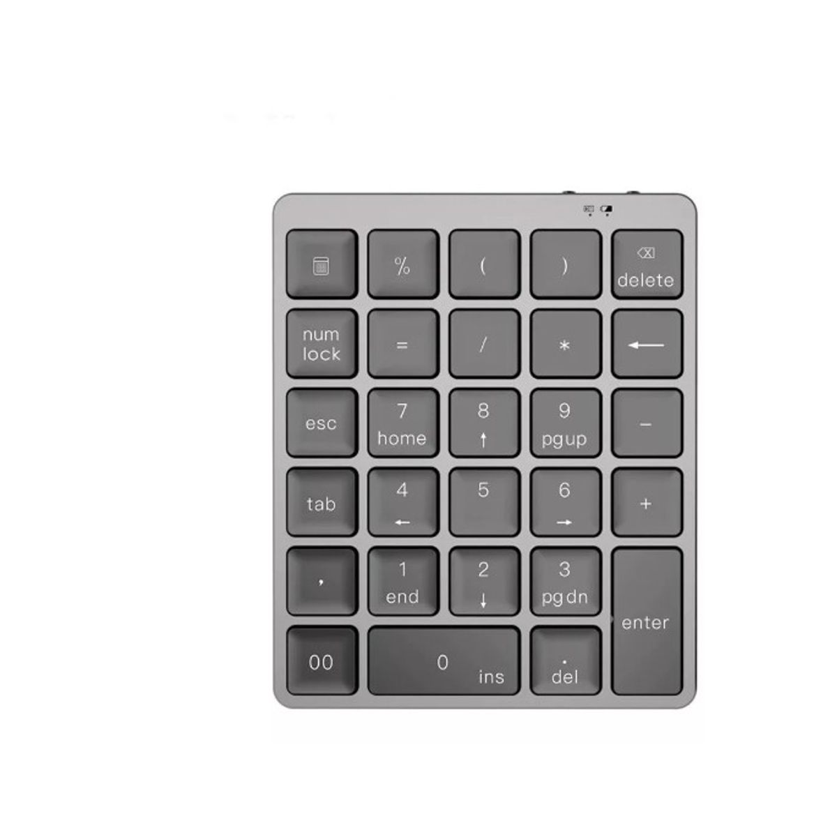 GENERICO - Teclado Numérico Inalámbrico Usb Recargable