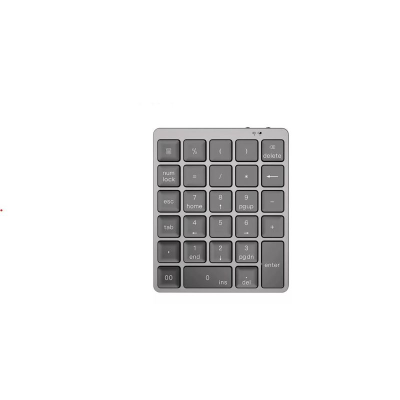 GENERICO - Teclado Numérico Inalámbrico Usb Recargable