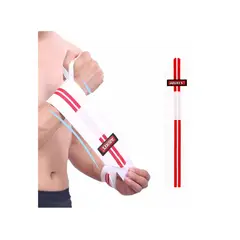 GENERICO - Par Muñequera Crossfit Fitness Levantamiento Elasticada