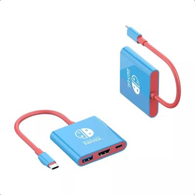Imagen 2 del producto Dock Hub Portátil Para Nintendo Switch Tv Hdmi